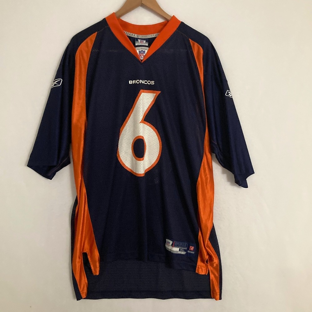 Reebok Authentic Denver‎ Broncos Jay Cutler Jersey Mens Size XL Football NFL #6